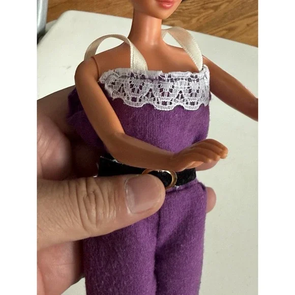 Rare‎ Vintage Mattel 1966 Body, 1980 Head Barbie DOLL Malaysia 12